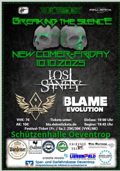 Breaking The Silence-Rockfest Vol. 7 (Plakat Freitag, Copyright: violent-shadow-music)